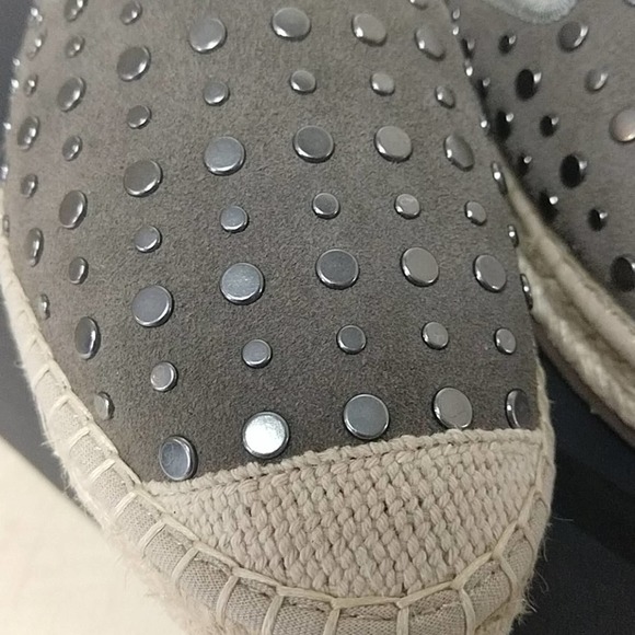 LF / Life Leather Espadrilles Studded Shoes - Picture 7 of 16